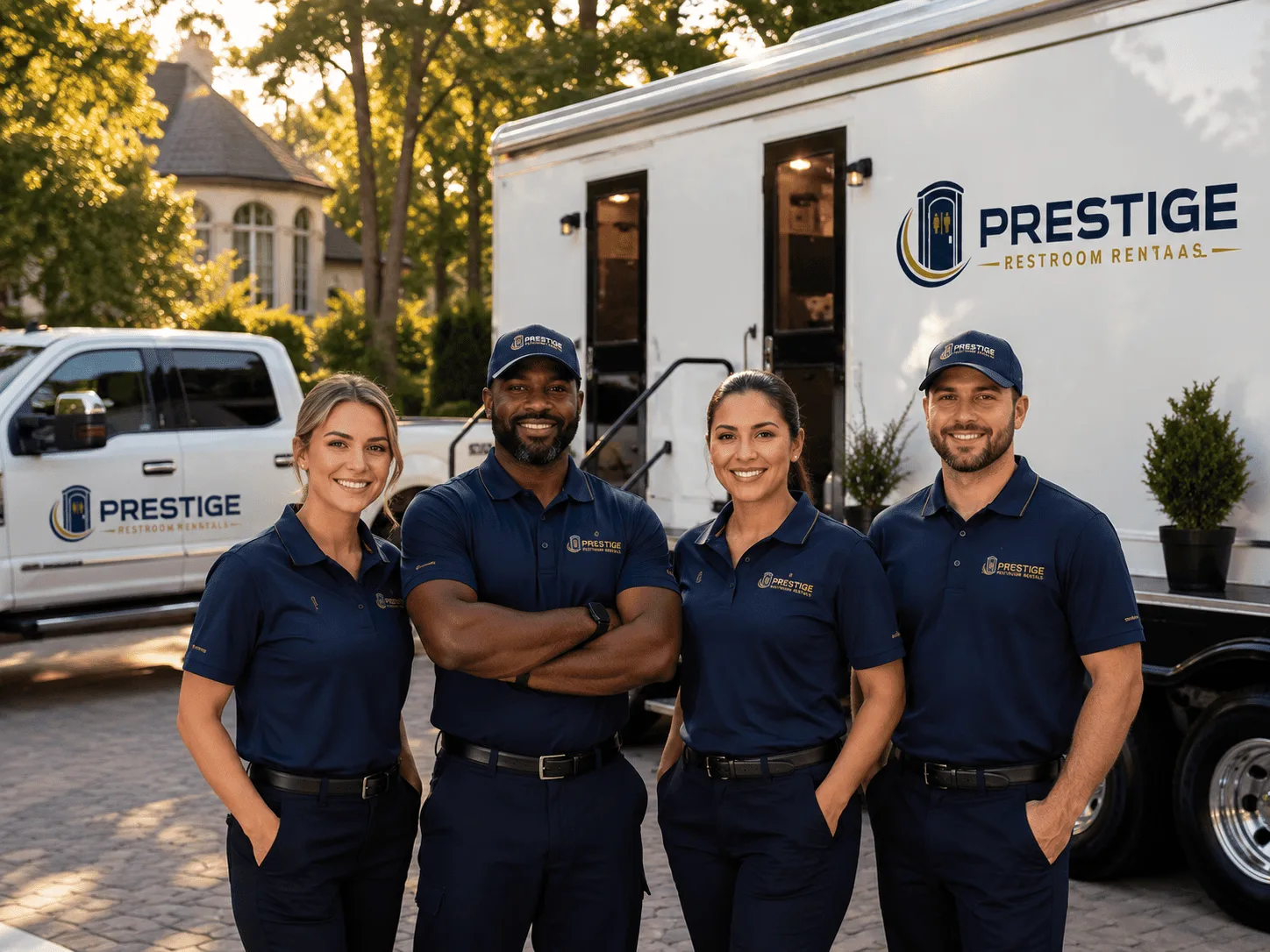 Trusted Luxury Portable Restrooms company in Lillian, TX